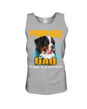 Bernese Mountain-Proud Dog Dad Unisex Tank tile