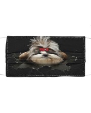 Shih Tzu-Hole Crack Cloth face mask front