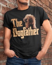 Poodle-The Dogfather-02 Classic T-Shirt apparel-classic-tshirt-lifestyle-26