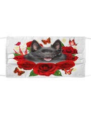 Schipperke-Face Mask-Rose Cloth face mask front