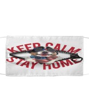 Australian Shepherd-US-Keep Calm Cloth face mask front