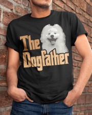 Samoyed-The Dogfather Classic T-Shirt apparel-classic-tshirt-lifestyle-26