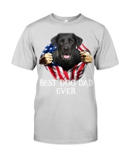 Labrador-Dog Flag-Dad Premium Fit Mens Tee tile