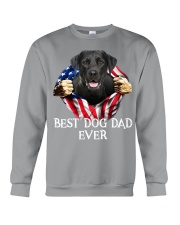 Labrador-Dog Flag-Dad Crewneck Sweatshirt tile