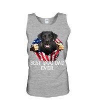 Labrador-Dog Flag-Dad Unisex Tank tile