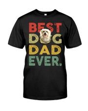 Maltese-Dog Dad Ever-02 Classic T-Shirt front