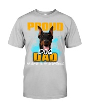 Doberman-Proud Dog Dad Classic T-Shirt tile