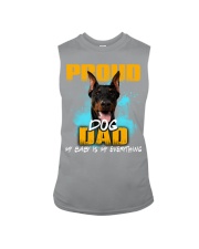 Doberman-Proud Dog Dad Sleeveless Tee tile