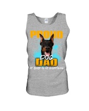 Doberman-Proud Dog Dad Unisex Tank tile