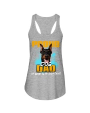 Doberman-Proud Dog Dad Ladies Flowy Tank tile