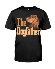 Vizsla-The Dogfather-02 Classic T-Shirt front