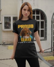 Dachshund-03-Proud Dog Dad Classic T-Shirt apparel-classic-tshirt-lifestyle-19