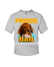 Dachshund-03-Proud Dog Dad Youth T-Shirt tile