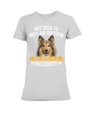 Shetland Sheepdog-Necessity Premium Fit Ladies Tee tile