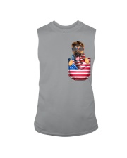 German Shepherd-Flag Pocket Sleeveless Tee tile