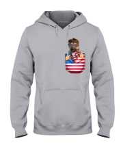 German Shepherd-Flag Pocket Hooded Sweatshirt tile