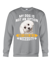 Maltese-02-Necessity Crewneck Sweatshirt tile