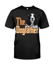 English Cocker Spaniel-The Dogfather Classic T-Shirt front