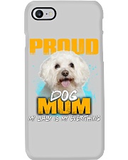 Bichon Frise-Proud Dog Mom Phone Case tile