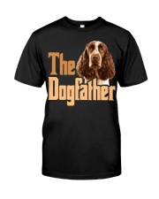 English Springer Spaniel-The Dogfather Classic T-Shirt front