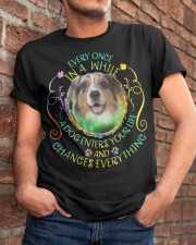 Australian Shepherd-Changes Everything Classic T-Shirt apparel-classic-tshirt-lifestyle-26