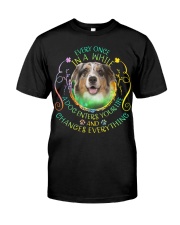Australian Shepherd-Changes Everything Classic T-Shirt front