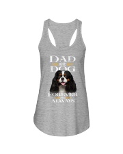 Cavalier King Charles Spaniel-Dad And Dog Ladies Flowy Tank tile