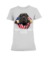 Cane Corso-Dog Flag-Dad Premium Fit Ladies Tee tile