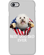 Bichon Frise-Dog Flag-Dad Phone Case tile