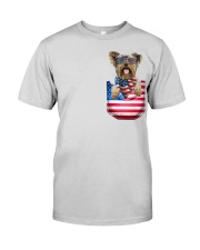 Yorkshire Terrier-Flag Pocket Premium Fit Mens Tee tile