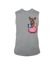 Yorkshire Terrier-Flag Pocket Sleeveless Tee tile