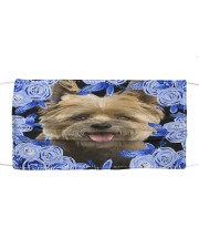 Cairn Terrier-Blue Mask Cloth face mask front