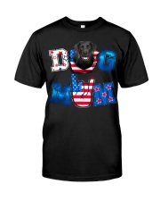 Labrador-USA Mom Classic T-Shirt front