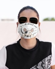 Bull Terrier-All About Me Cloth face mask aos-face-mask-lifestyle-02