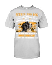 Border Collie-Father And Dog Premium Fit Mens Tee tile