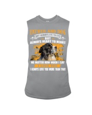 Border Collie-Father And Dog Sleeveless Tee tile