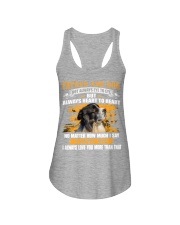 Border Collie-Father And Dog Ladies Flowy Tank tile