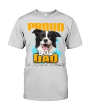 Border Collie-Proud Dog Dad Premium Fit Mens Tee tile
