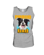Border Collie-Proud Dog Dad Unisex Tank tile