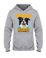 Border Collie-Proud Dog Dad Hooded Sweatshirt tile