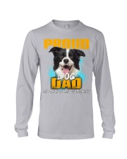 Border Collie-Proud Dog Dad Long Sleeve Tee tile