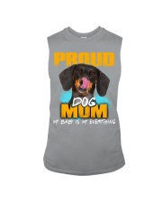 Dachshund-Proud Dog Mom Sleeveless Tee tile