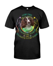 English Springer Spaniel-Changes Everything Classic T-Shirt front
