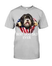 Tibetan Terrier-Dog Flag-Dad Classic T-Shirt tile