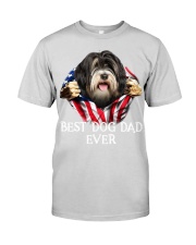 Tibetan Terrier-Dog Flag-Dad Premium Fit Mens Tee tile