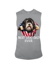 Tibetan Terrier-Dog Flag-Dad Sleeveless Tee tile