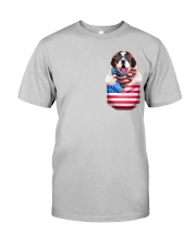 St Bernard-Flag Pocket Classic T-Shirt tile