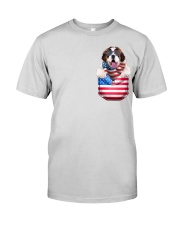 St Bernard-Flag Pocket Premium Fit Mens Tee tile