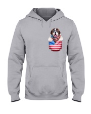 St Bernard-Flag Pocket Hooded Sweatshirt tile
