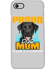 Labrador-Proud Dog Mom Phone Case tile